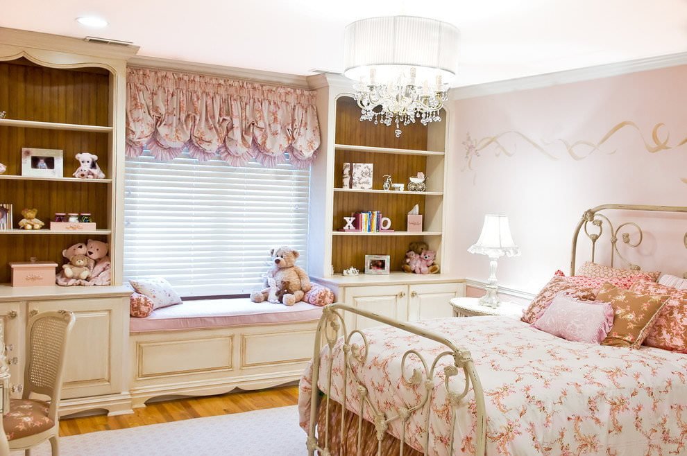 habitación infantil en estilo provenzal