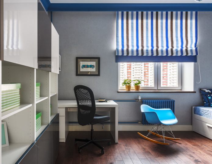 cortinas de rayas