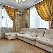 Cortinas para la sala de estar: 70 elegantes ideas fotográficas para el interior-9