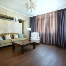 Cortinas para la sala de estar: 70 elegantes ideas fotográficas para el interior-2