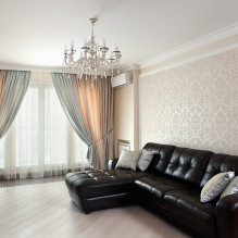 Cortinas para la sala de estar: 70 elegantes ideas fotográficas para el interior-13