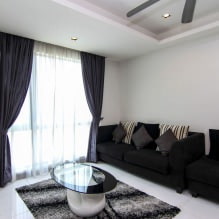 Cortinas para la sala de estar: 70 elegantes ideas fotográficas para el interior-16
