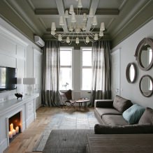 Cortinas para la sala de estar: 70 elegantes ideas fotográficas para el interior-12