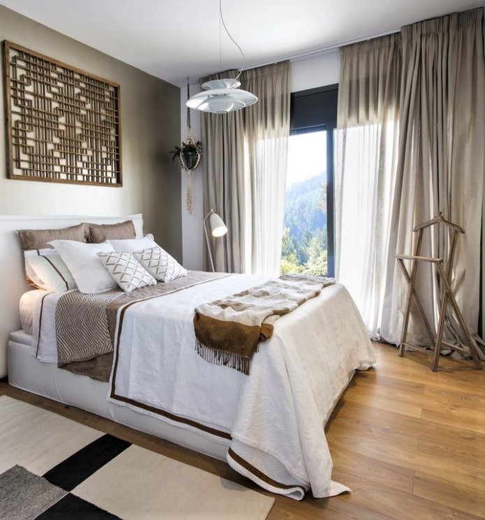 cortina para el dormitorio