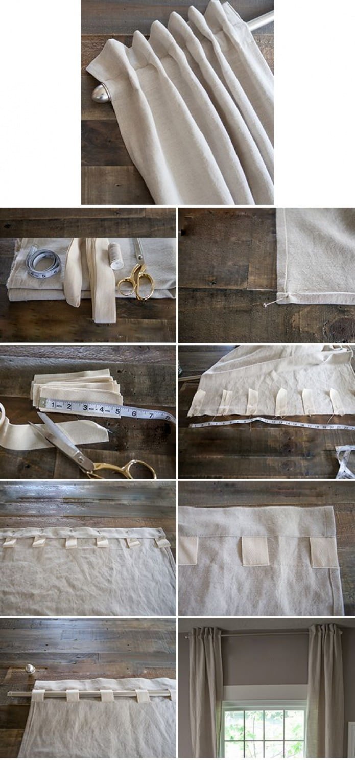 Cómo coser cortinas