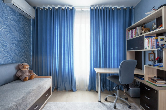 cortinas con ojales