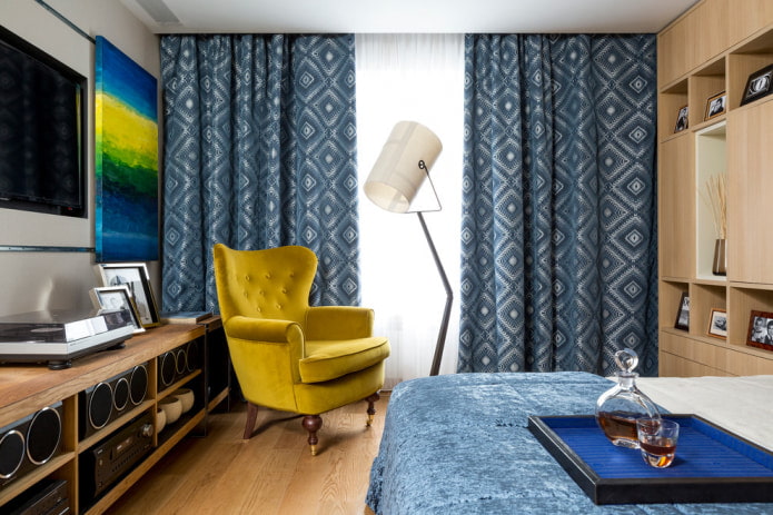 cortinas jacquard