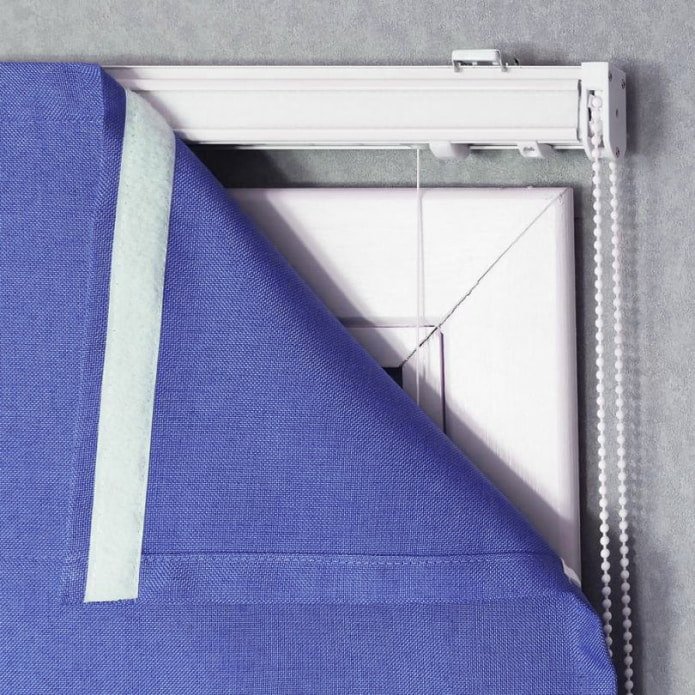 cortains with Velcro