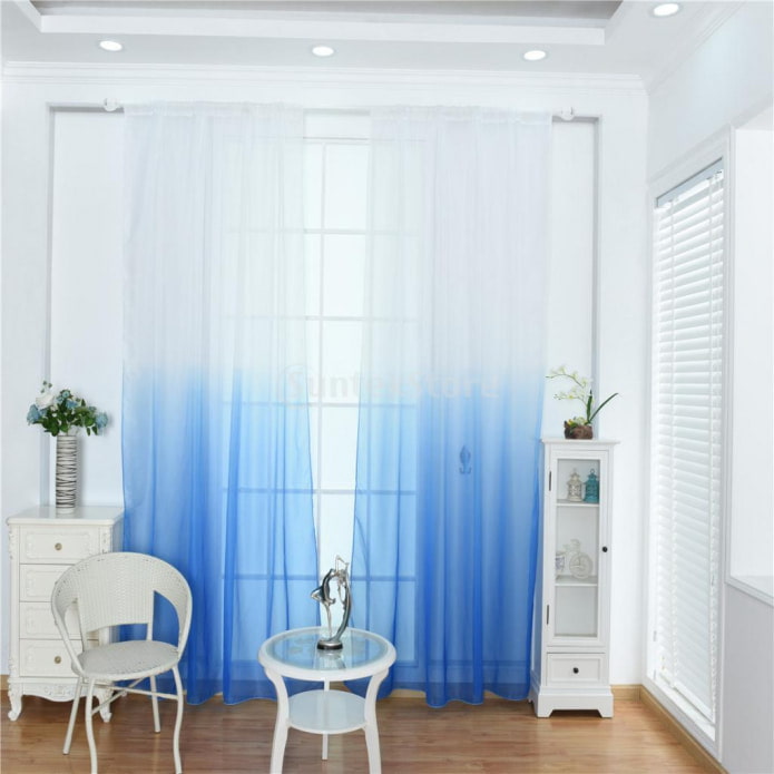 Degradado en cortinas
