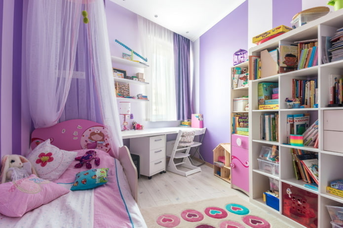 Interior para niña