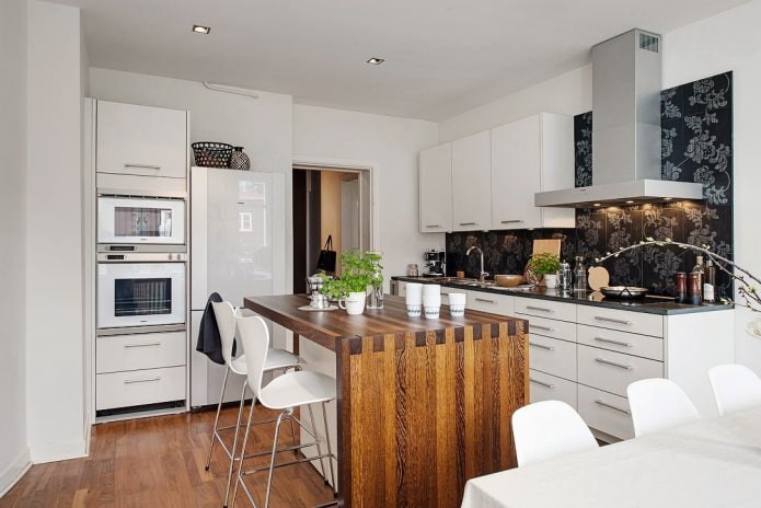 cocina de estilo escandinavo