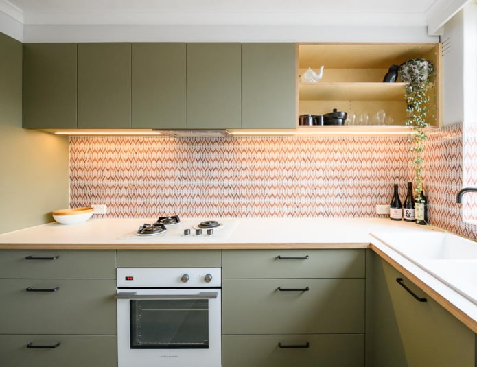 Cocina en estilo escandinavo