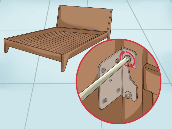 eliminar crujidos de la cama