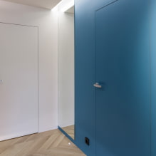 Puertas ocultas en el interior (pros y contras, fotos y diseño)-2