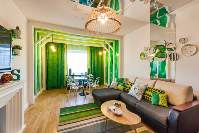Verde en el interior