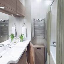 Diseño moderno de un apartamento de dos habitaciones de 52 metros cuadrados para una familia con dos hijos-0