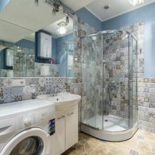 Interior de baño en un estilo moderno: 60 mejores fotos e ideas de diseño-17