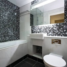 Interior de baño en un estilo moderno: 60 mejores fotos e ideas de diseño-13