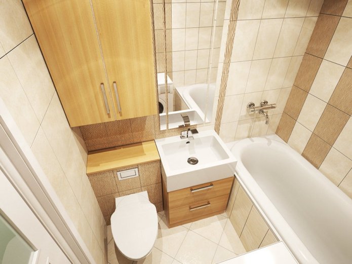 diseño de baño combinado