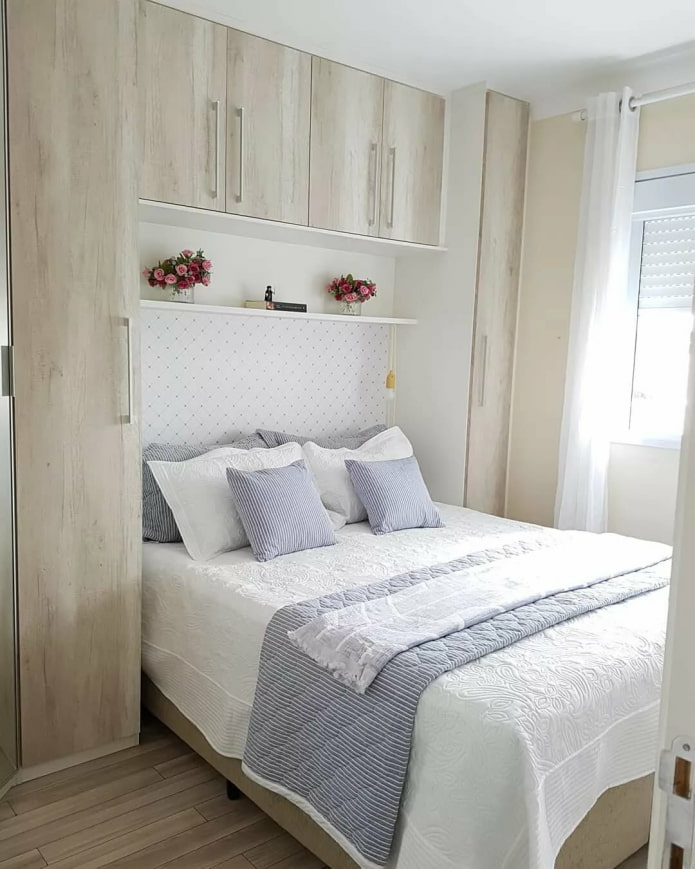 cama empotrada en el armario