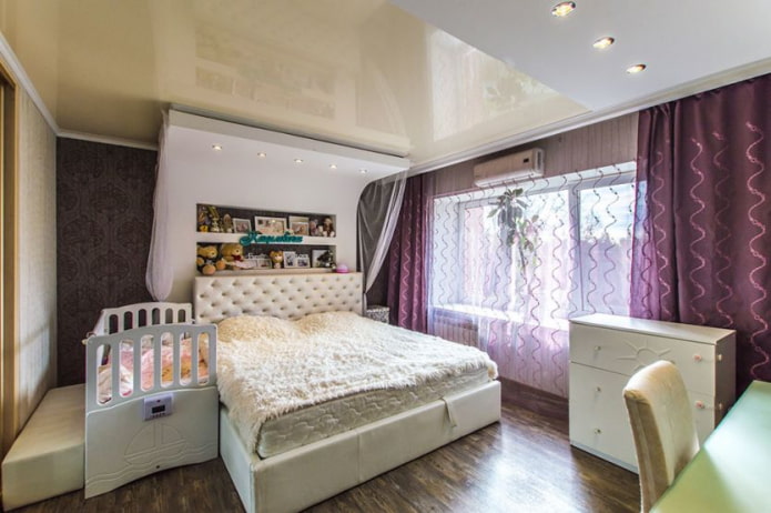 Dormitorio y habitación infantil