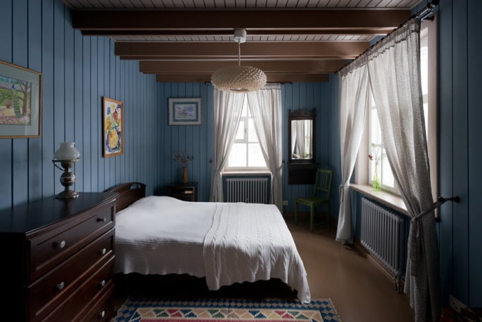 dormitorio en estilo tradicional