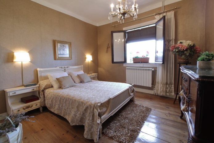 Dormitorio clásico según el Feng Shui