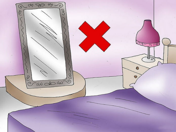 Espejo en el dormitorio según el Feng Shui