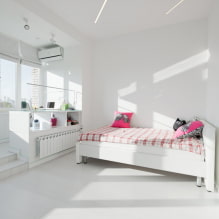 Diseño de dormitorio moderno con balcón-2
