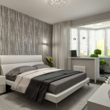Diseño de dormitorio moderno con balcón-7