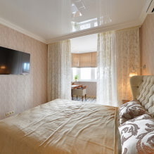 Diseño de dormitorio moderno con balcón-8
