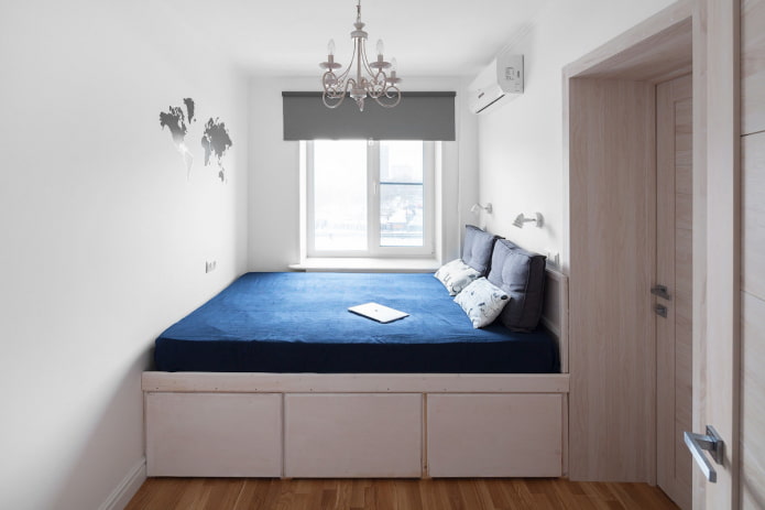 dormitorio de 12 m²