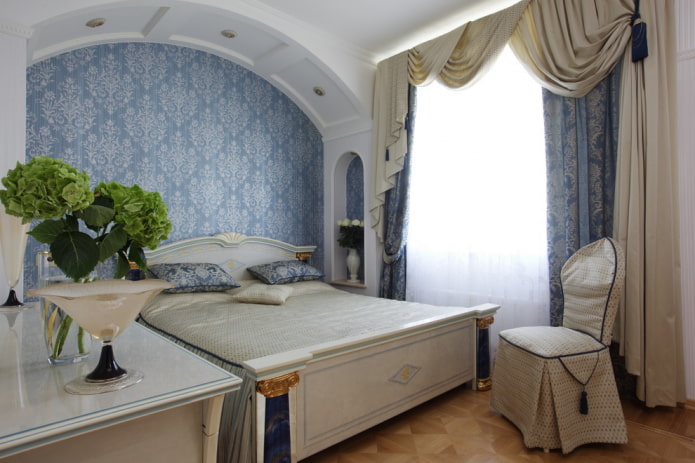 Textiles para el dormitorio de estilo clásico