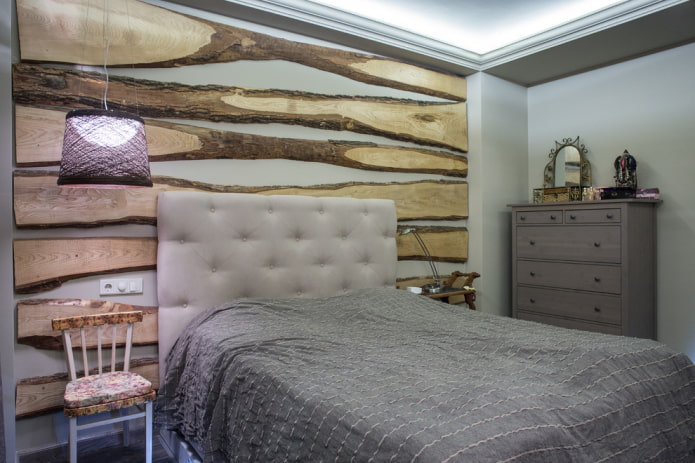 decoración de dormitorio gris