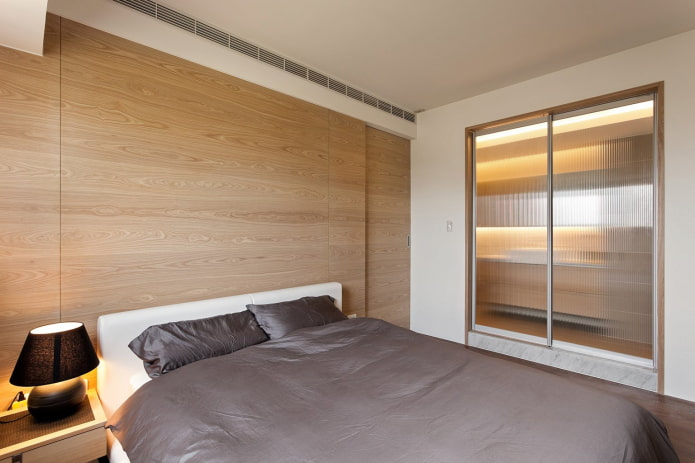 Decoración de dormitorio de estilo minimalista