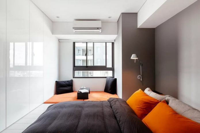 Textiles para el dormitorio de estilo minimalista
