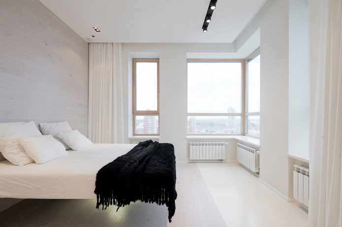 Textiles para el dormitorio de estilo minimalista