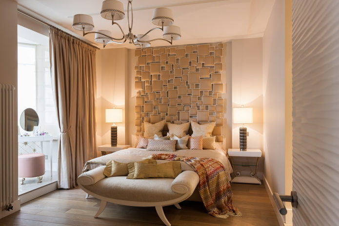 dormitorio con balcón