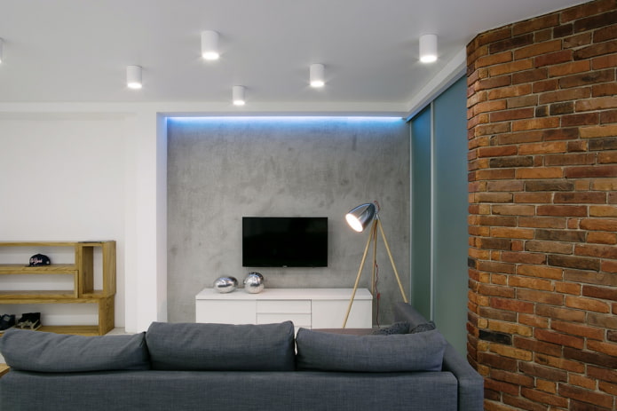 focos de techo en el diseño de habitaciones