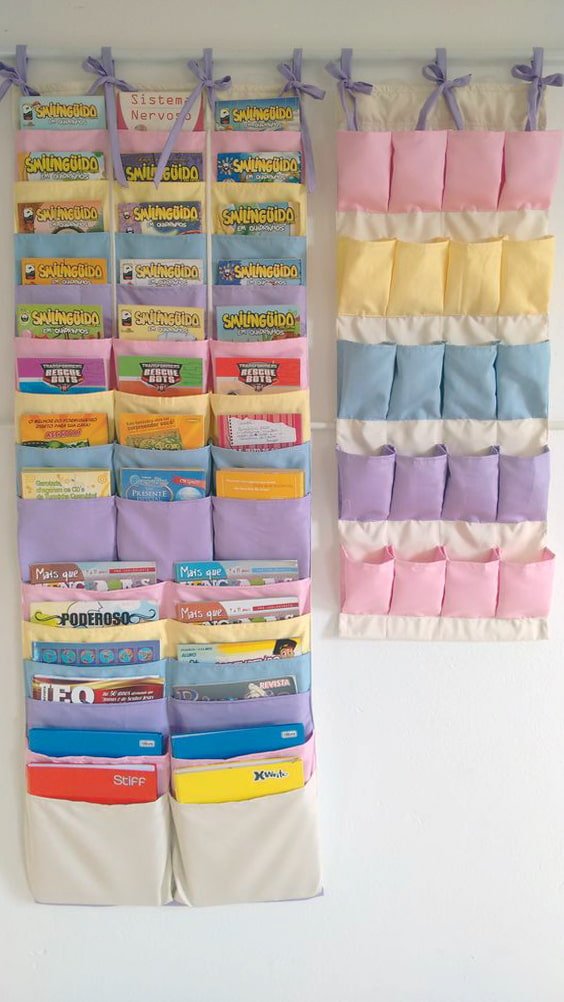 Organizador de sábanas viejas