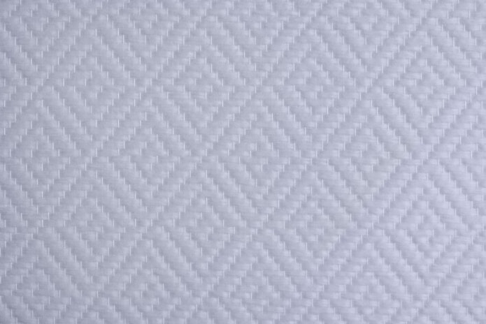 papel pintado de vidrio con patrón de rombos