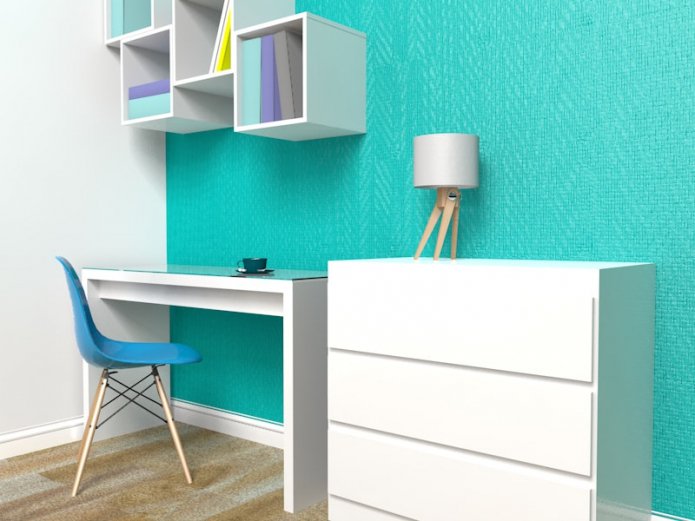 Papel pintado de vidrio
