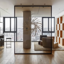 Diseño de interiores con mamparas de cristal-3