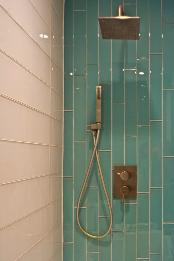 azulejo en la ducha