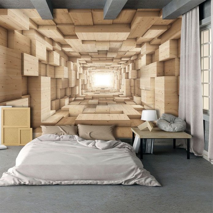 dormitorio de estilo moderno