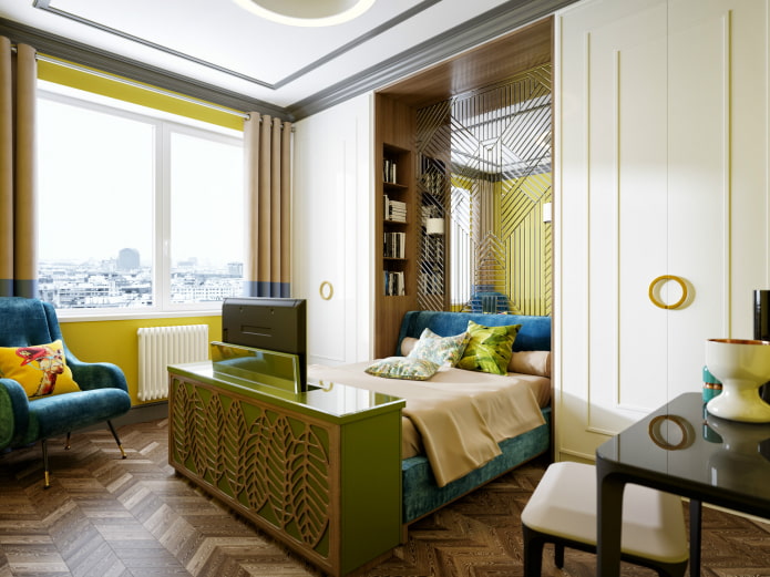 decoración de interiores ecléctica