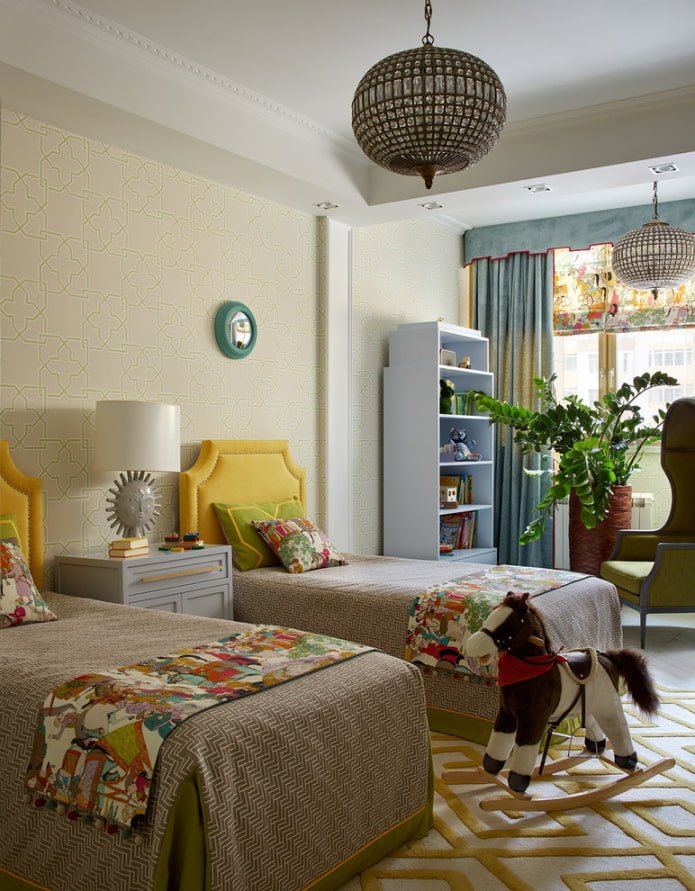 fusión en la habitación infantil