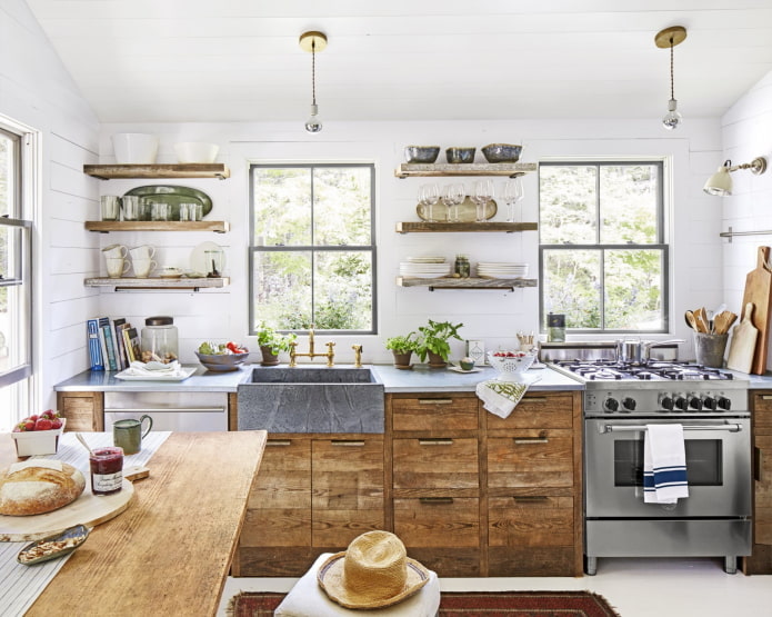 cocina espaciosa