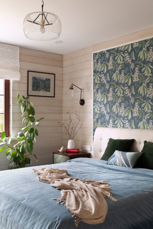 dormitorio en estilo campestre