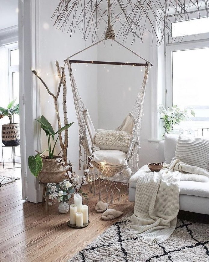 Decoración de estilo hygge